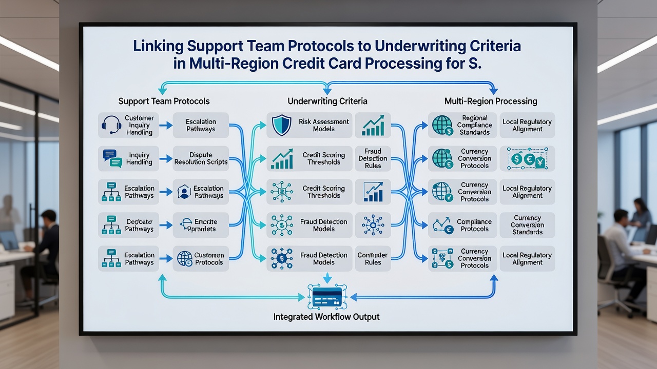 Underwriting dashboard displaying linked support data for subscription accounts